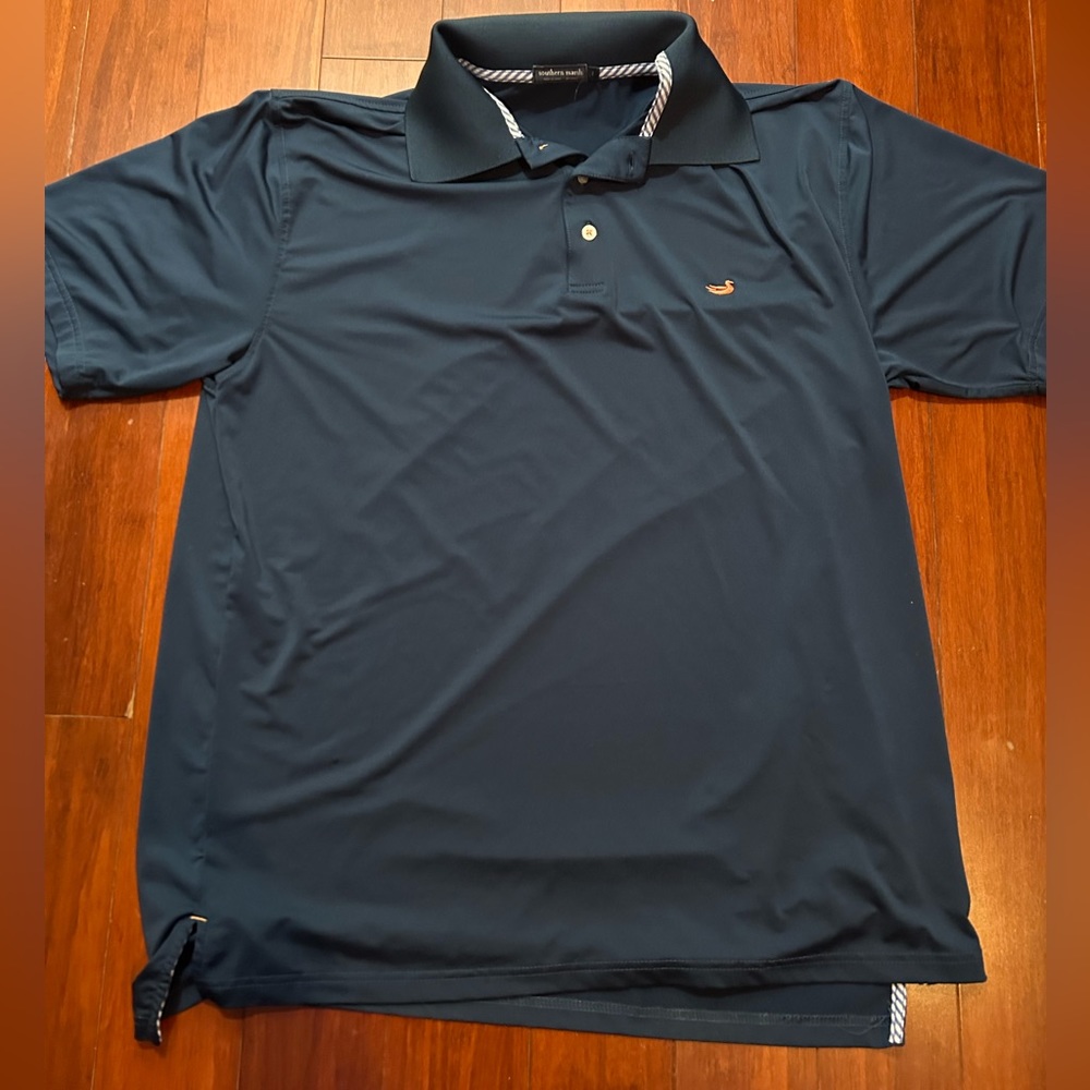 Large Southern Marsh Bermuda Performance Polo